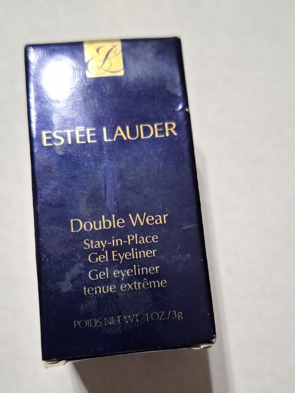 Estee Lauder Double Wear Gel Eyeliner - Navy Blue & Gold Packaging